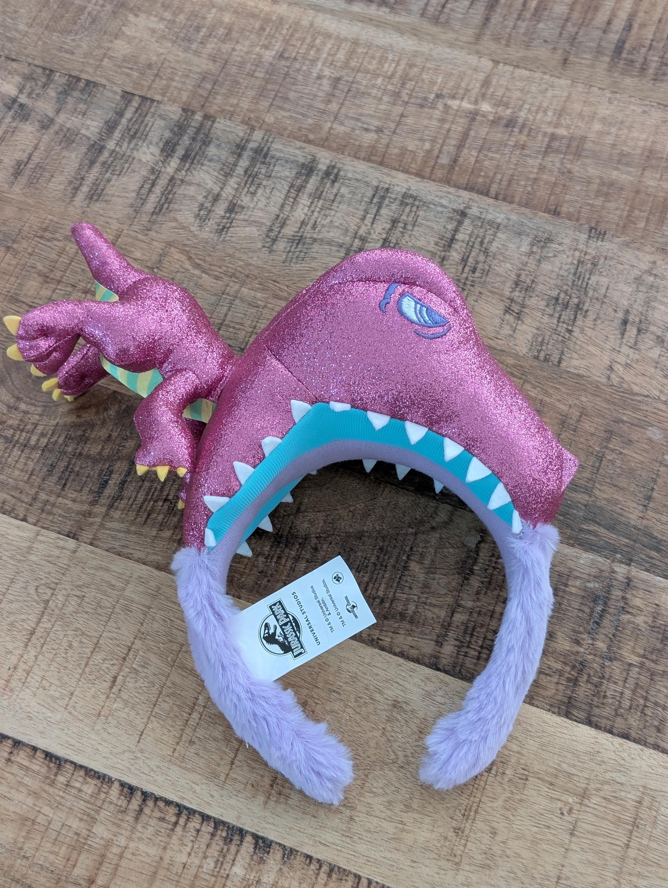 Universal Studios Jurassic World Yellow Multi Dinosaur Headband PHOTOS: More Jurassic World and Camp Cretaceous Merchandise  main image 2