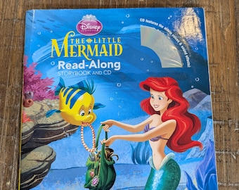 The Little Mermaid Read-Along Storybook and CD - Paperback