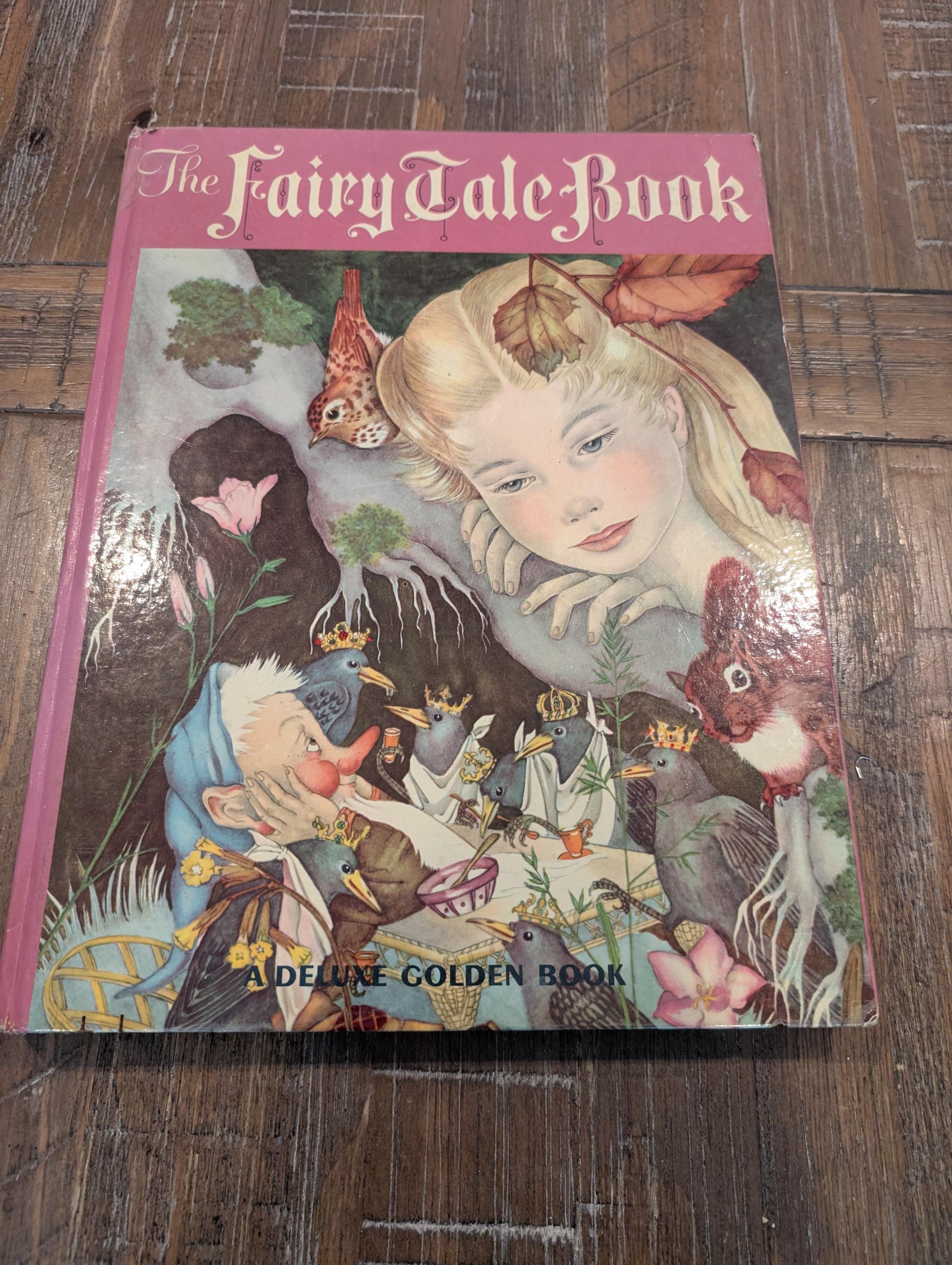 1958 Fairy Tale Book, A Deluxe Golden Book, 1961 Edition