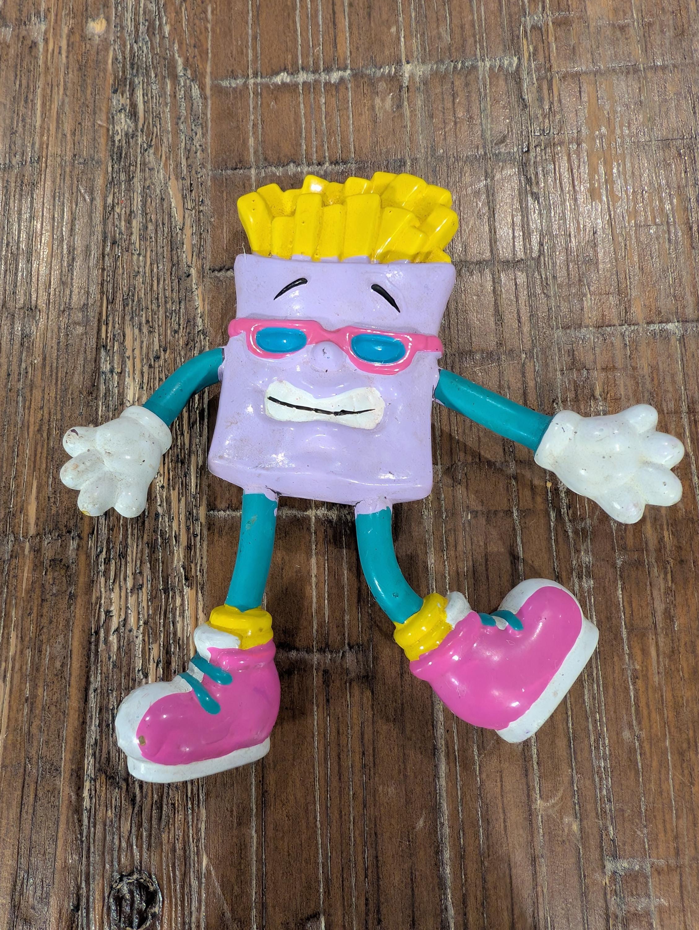 Jack in the Box 1990 Bendable Buddies - Bendee Food Buddy Figure