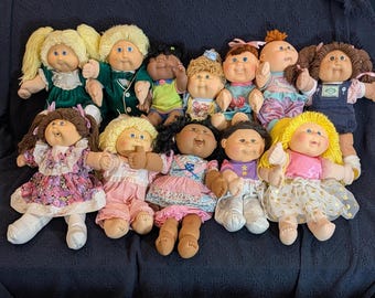 Vintage 1980s, 90s, 2000s Cabbage Patch Kids by Coleco - Your Choice of Doll - Restocked