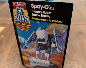 Vintage 1985 80s Bandai Super Gobots (go Bots) Robo Machine