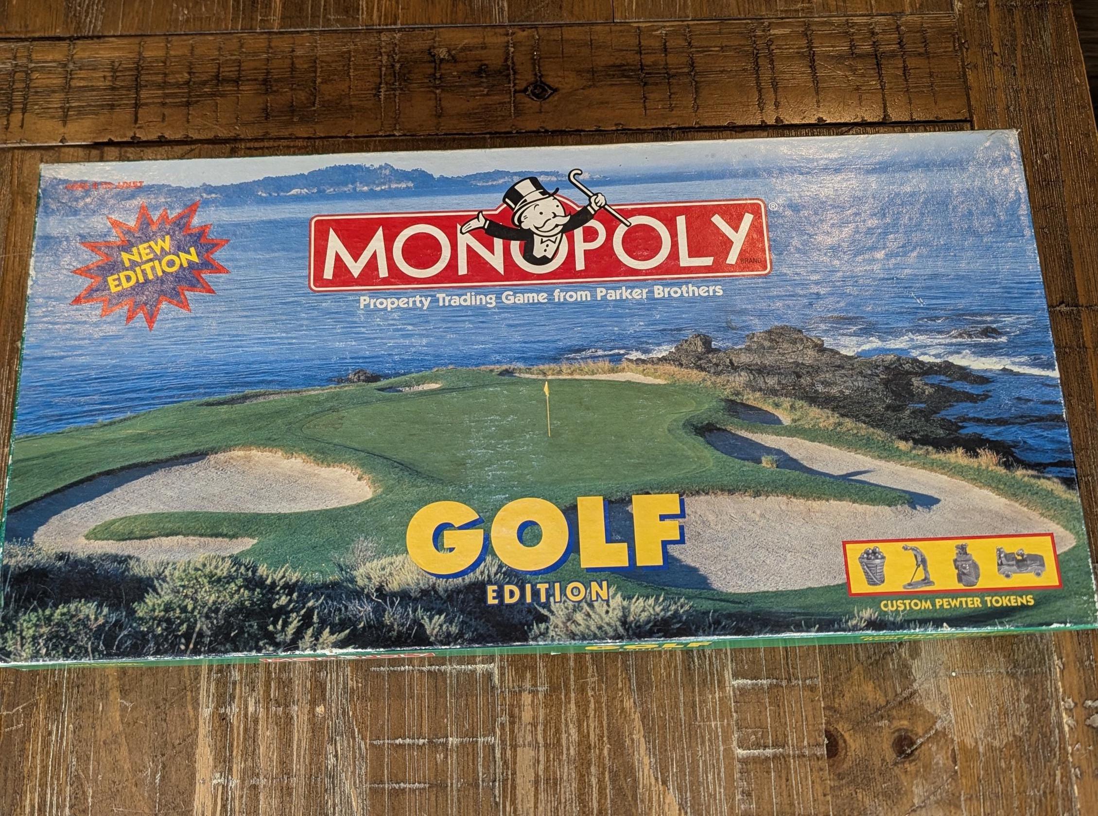 Golf Monopoly Board - Etsy