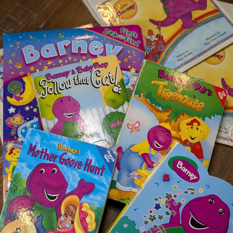 Barney Books - Etsy