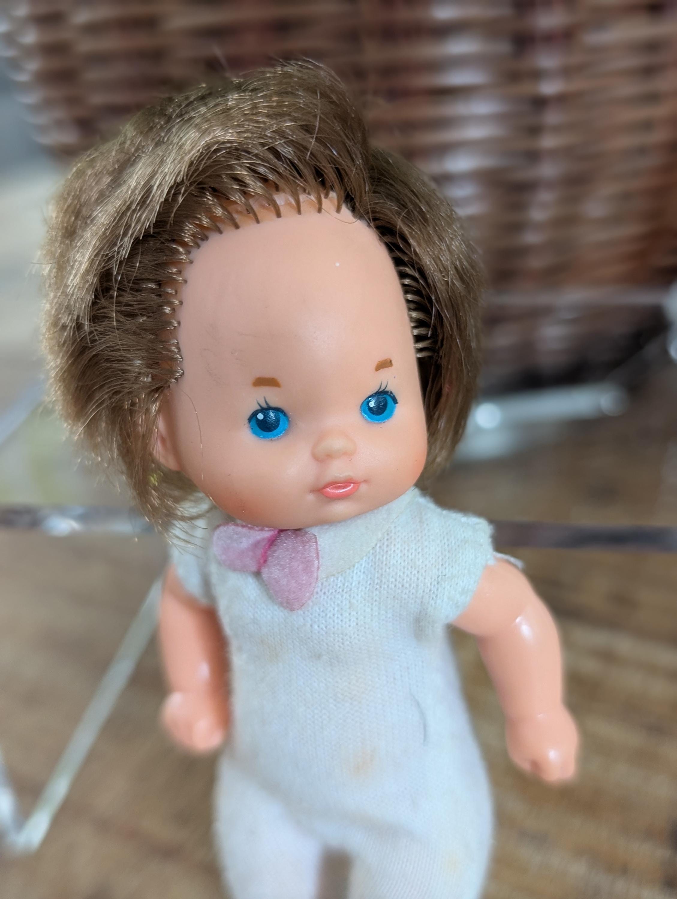 Vintage Heart Family Baby Doll 1976 / 1970s Barbie Doll Rosebud