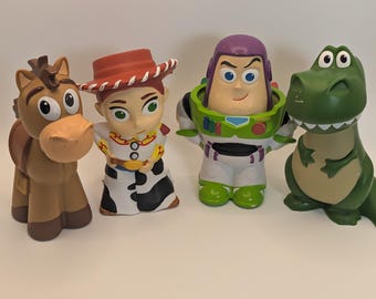 Disney Store Official Toy Story Bath Toys Set