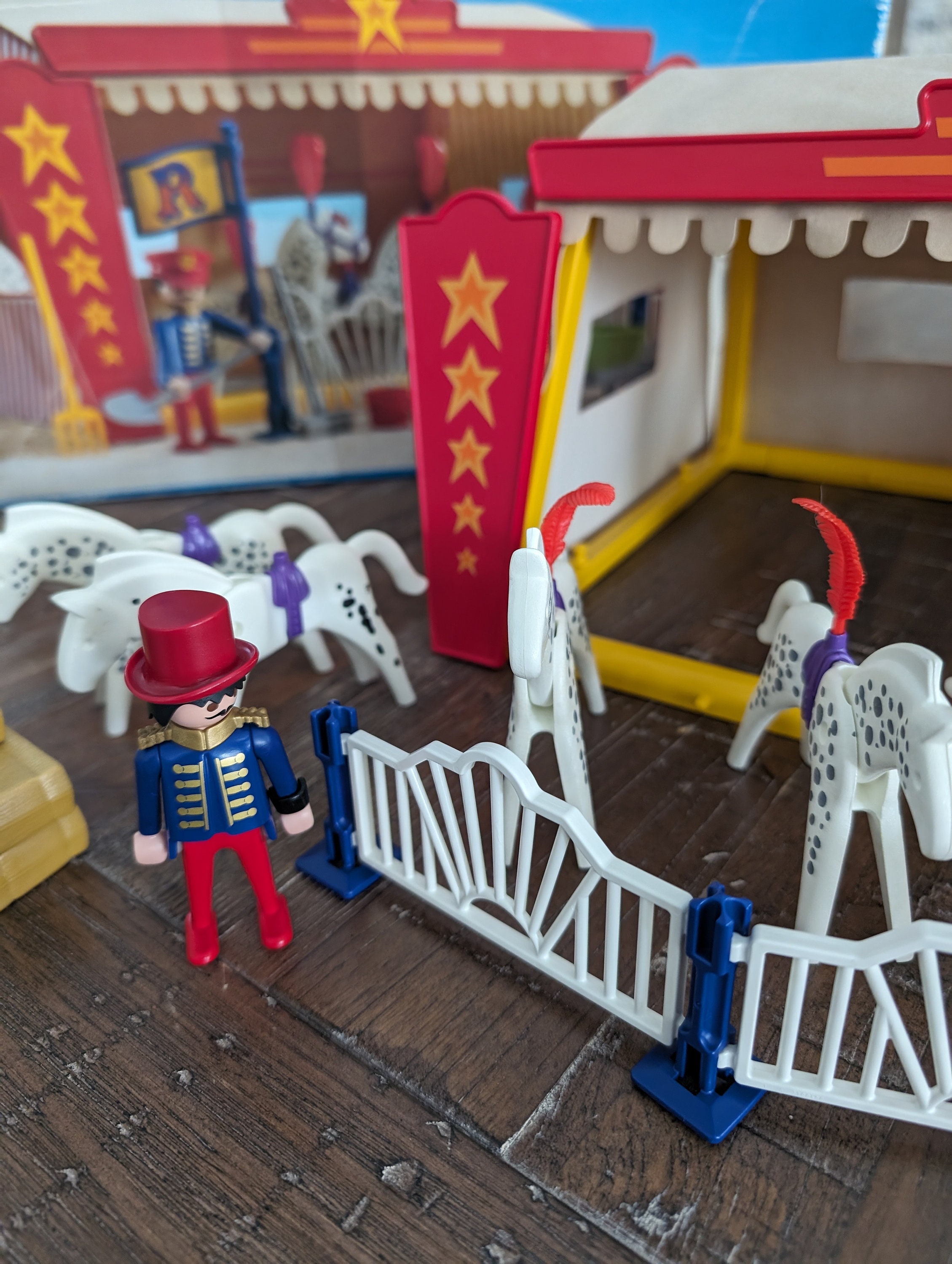 Playmobil Set 3730 Circus Romani Circus Horse Tent Set With Original ...