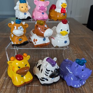 VTech Go! Go! Smart Animals Toy Figure Lot of 9 – Interactive Learning Toys