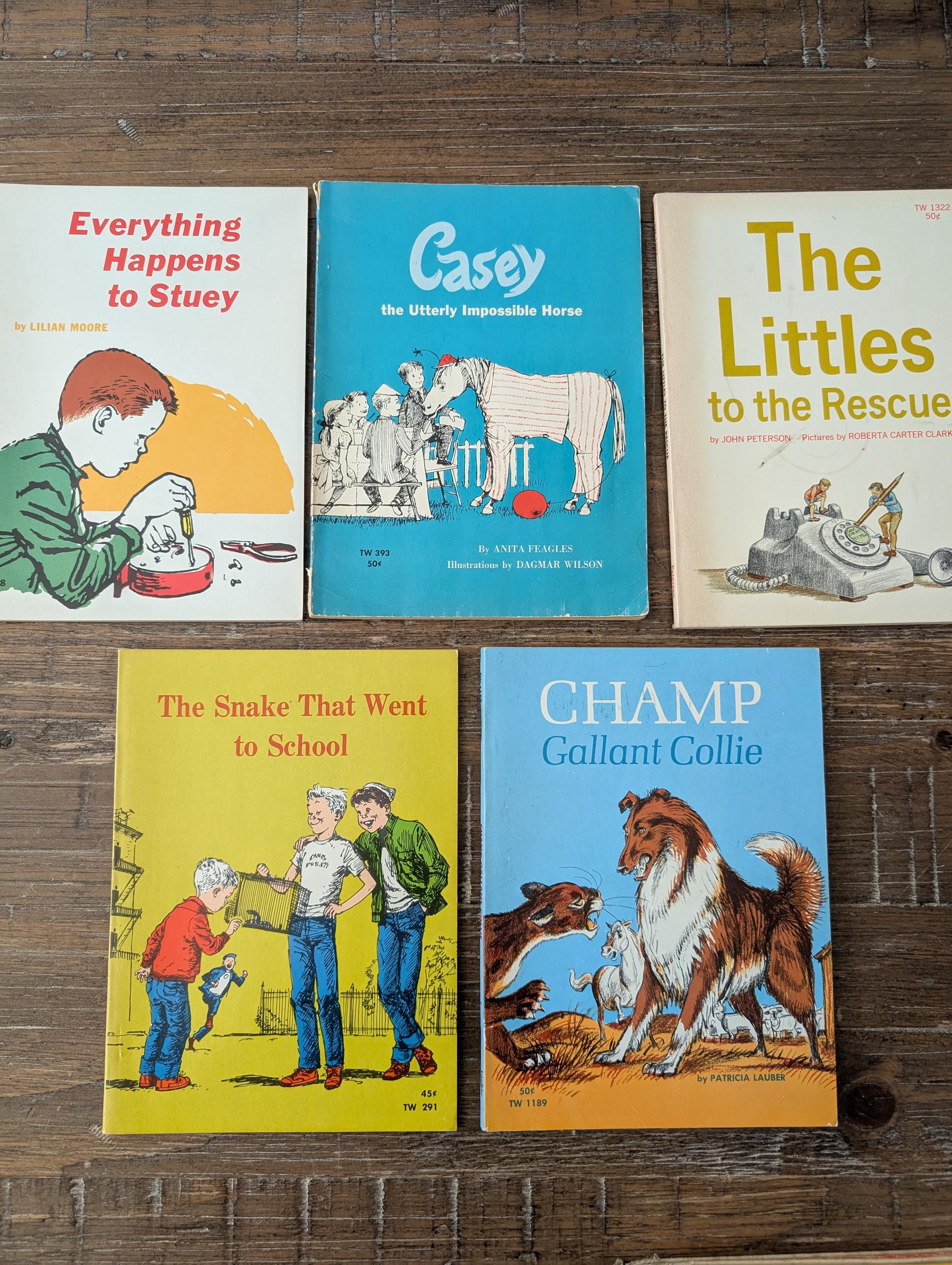 1960s Scholastic Book // Children's Paperback Books // the Littles