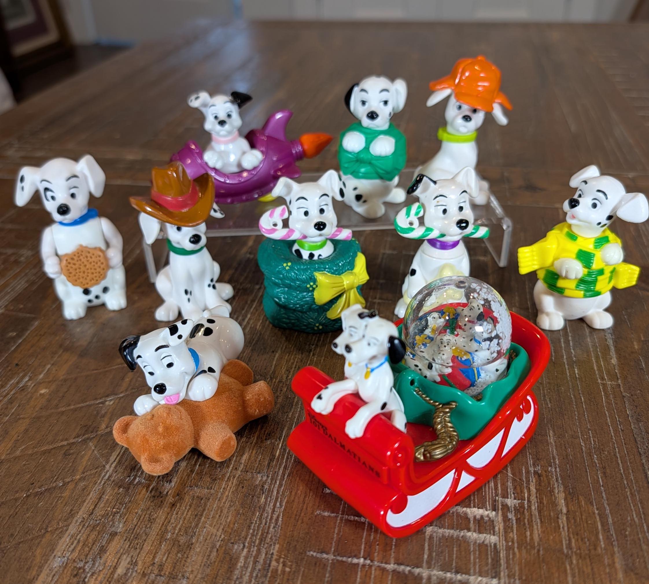 Disney 101 Dalmatians Mcdonalds Toys - Vintage Happy Meal Toys