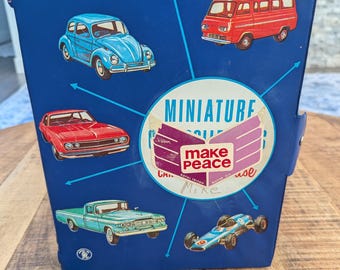 Vintage Matchbox Collector's Case 1966 With Cars - Etsy