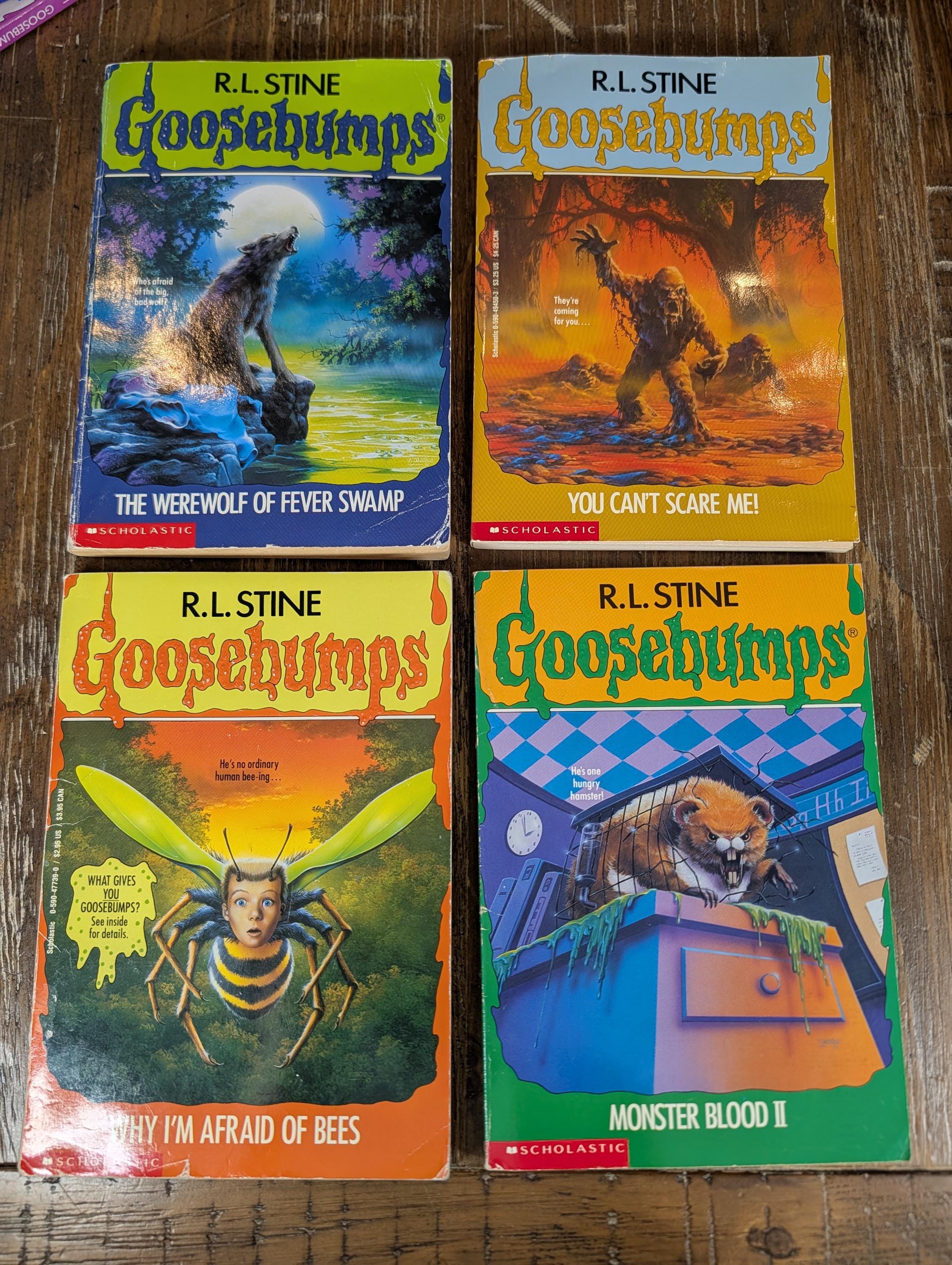 Vintage Goosebumps Books by R.L. Stine - Your Choice - Etsy 日本
