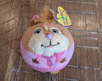 Ty Beanie Babies Alvin and the Chipmunks 2009 - Brittany Beanie Ballz Backpack Charm NEW