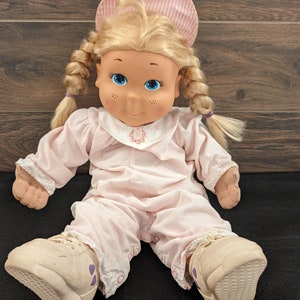 Vintage My Buddy Kid Sister Doll by Hasbro Playskool // Blonde