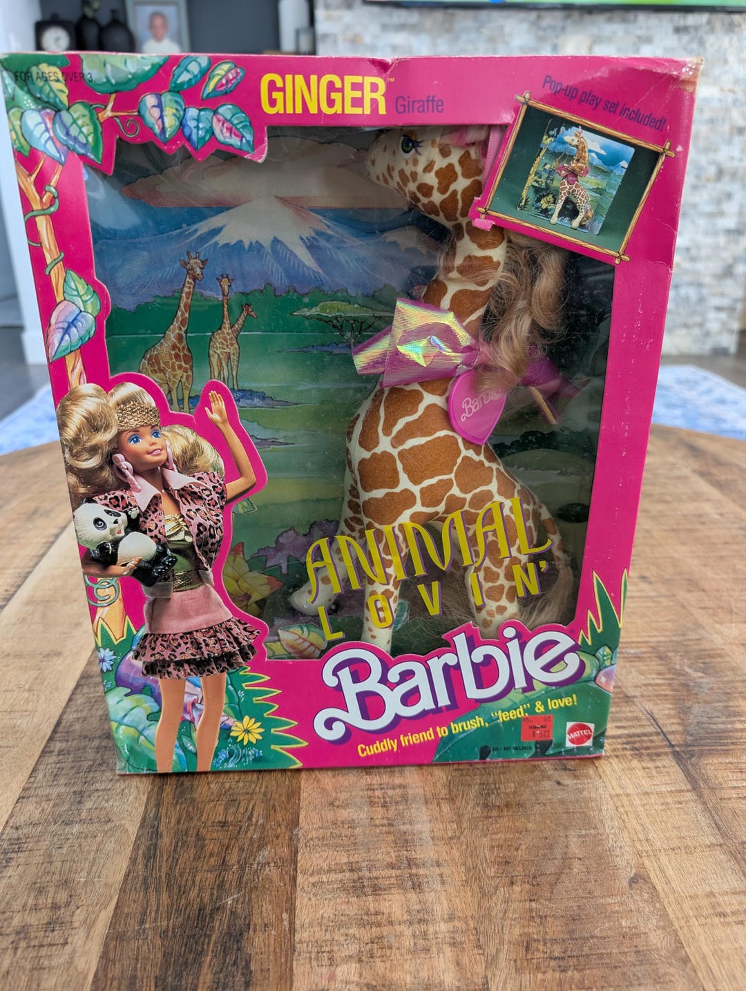 1988 Animal Lovin' Barbie // Ginger the Giraffe // Open Box