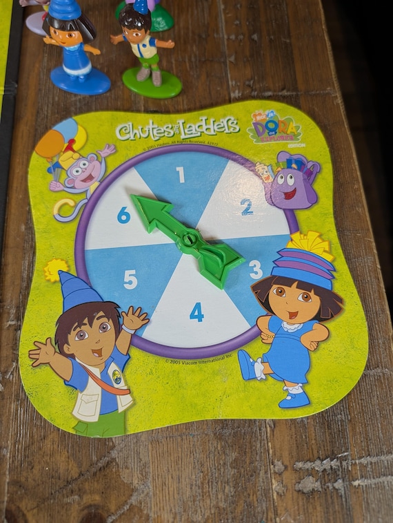 Vintage 2005 Dora the Explorer Chutes & Ladders Board Game