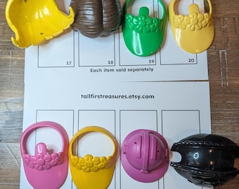 Mr. & Mrs. Potato Head Replacement Parts Hats and Shoes - You