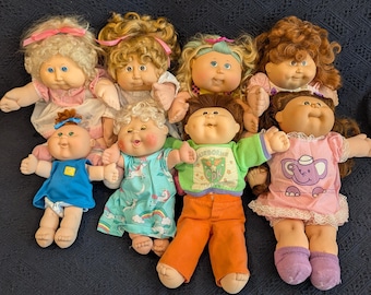 Vintage 1980s Cabbage Patch Kids by Coleco - Your Choice of CORNSILK Doll -