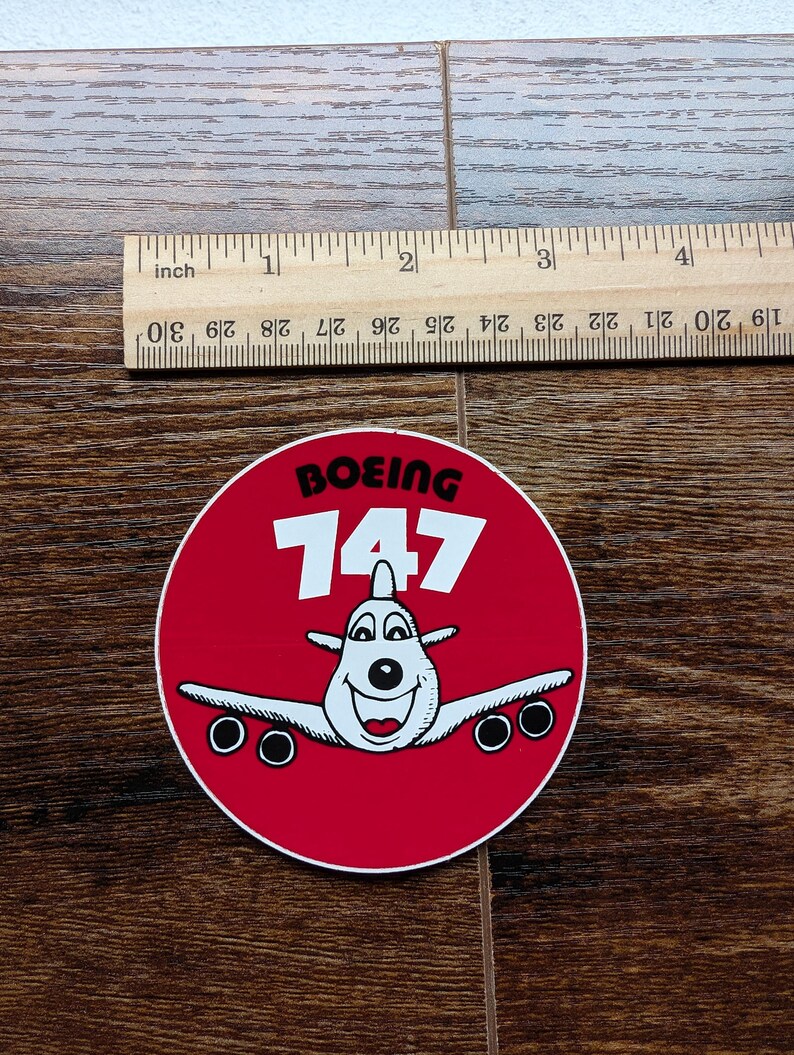 Vintage Boeing 707 737 757 767 Airplane Stickers // New Old Stock From ...