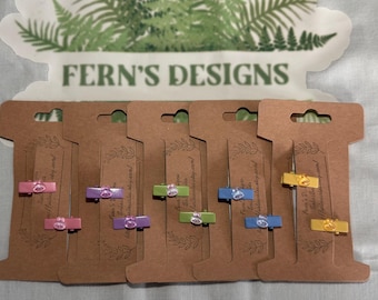 Mini barrettes à cheveux lapin