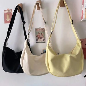 Moon-Gondola Designer Crossbody Bag For Women ( Small/Leather/Yellow ) -  Moontasy