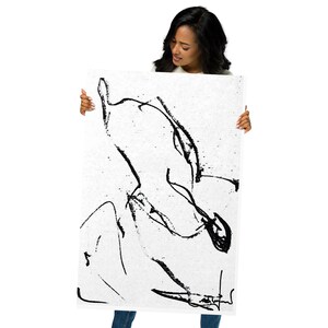 Modern Print Art, &quot;U are my friend,&quot;