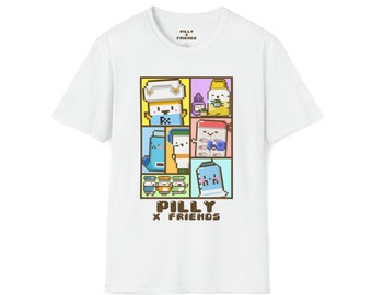Pilly x Friends Collage Tee