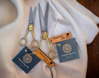 Indian Brass Scissors Combo (Marine Grade) - Scrapbooking and Embroidery