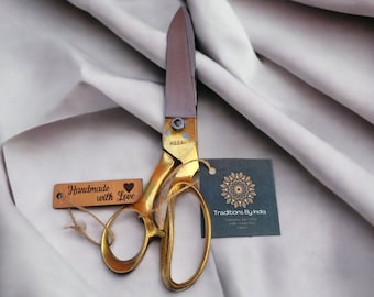 Indian Brass Fabric Scissor (Marine Grade) - Multi Size , Highly Durable