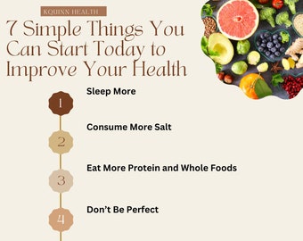 Wellness Guide - Improve your Health Starting Today