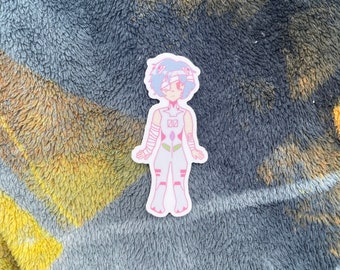 Rei Ayanami Injured Eva Chibi