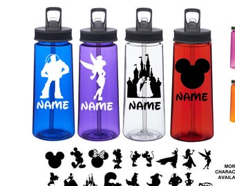 Disney Themed Eastman Tritan™ Water Bottle, Sport Bottle, 24 Oz