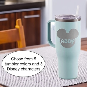 Disney Themed Stainless Steel Tumbler, 40 oz