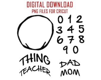 TÉLÉCHARGEMENT NUMÉRIQUE PERSONNALISÉ : téléchargez et découpez des fichiers png de style objet pour des designs personnalisables