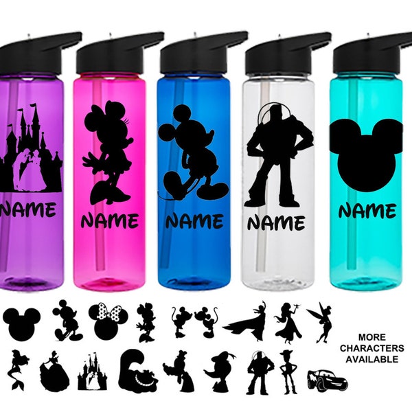 Disney Themed Eastman Tritan™ Water Bottle, Sport Bottle, 24 Oz