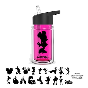 Disney Themed Eastman Tritan™ Kids Water Bottle, Childs Sport Bottle, 10 Oz