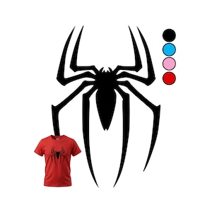Halloween Spider DTF Transfer | Iron-On Graphic | Multiple Sizes
