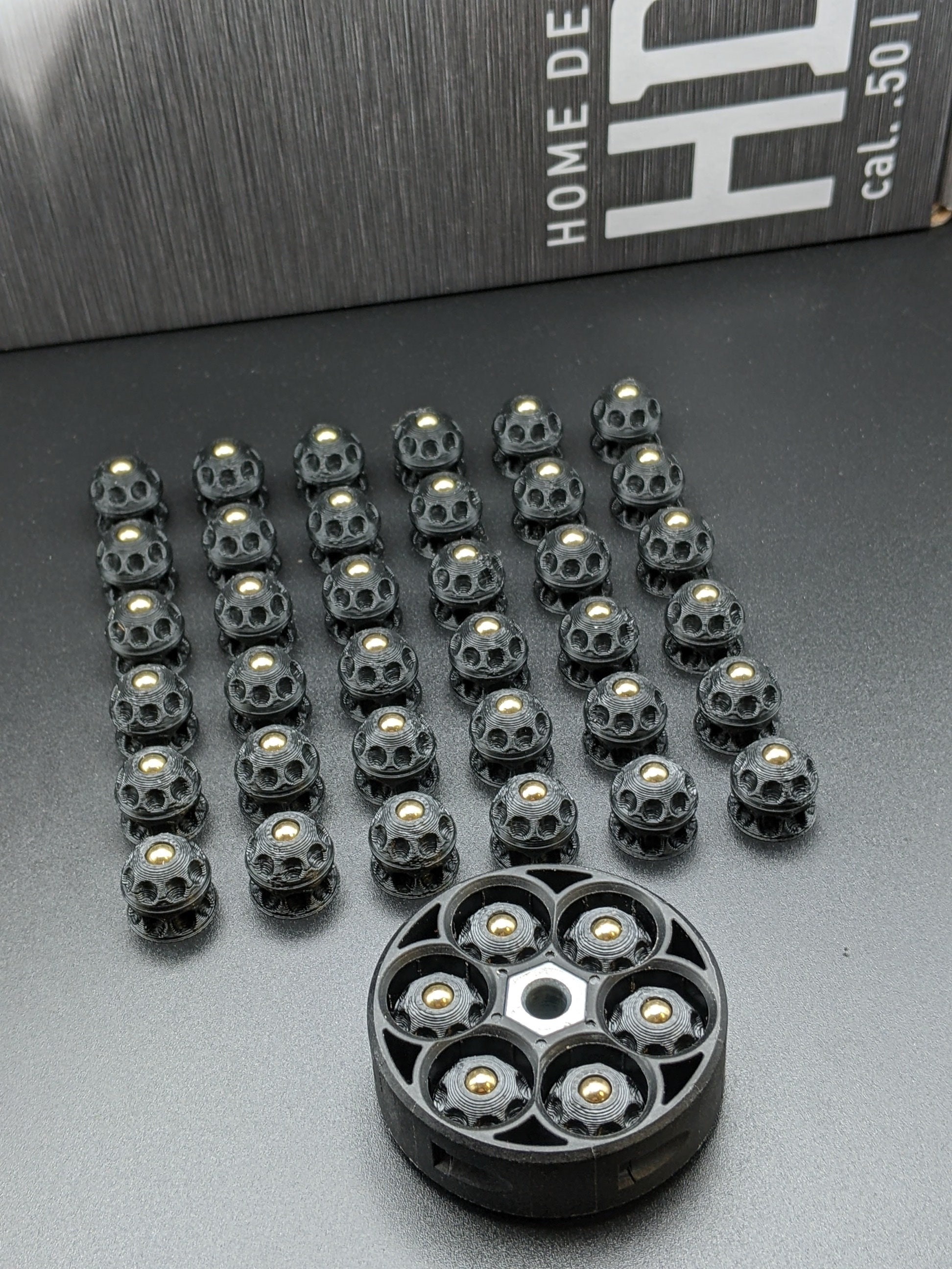 Ball Holder Cal.50 HDR 50 T4E 36 Pieces With 4.5 Mm Steel Ball Etsy