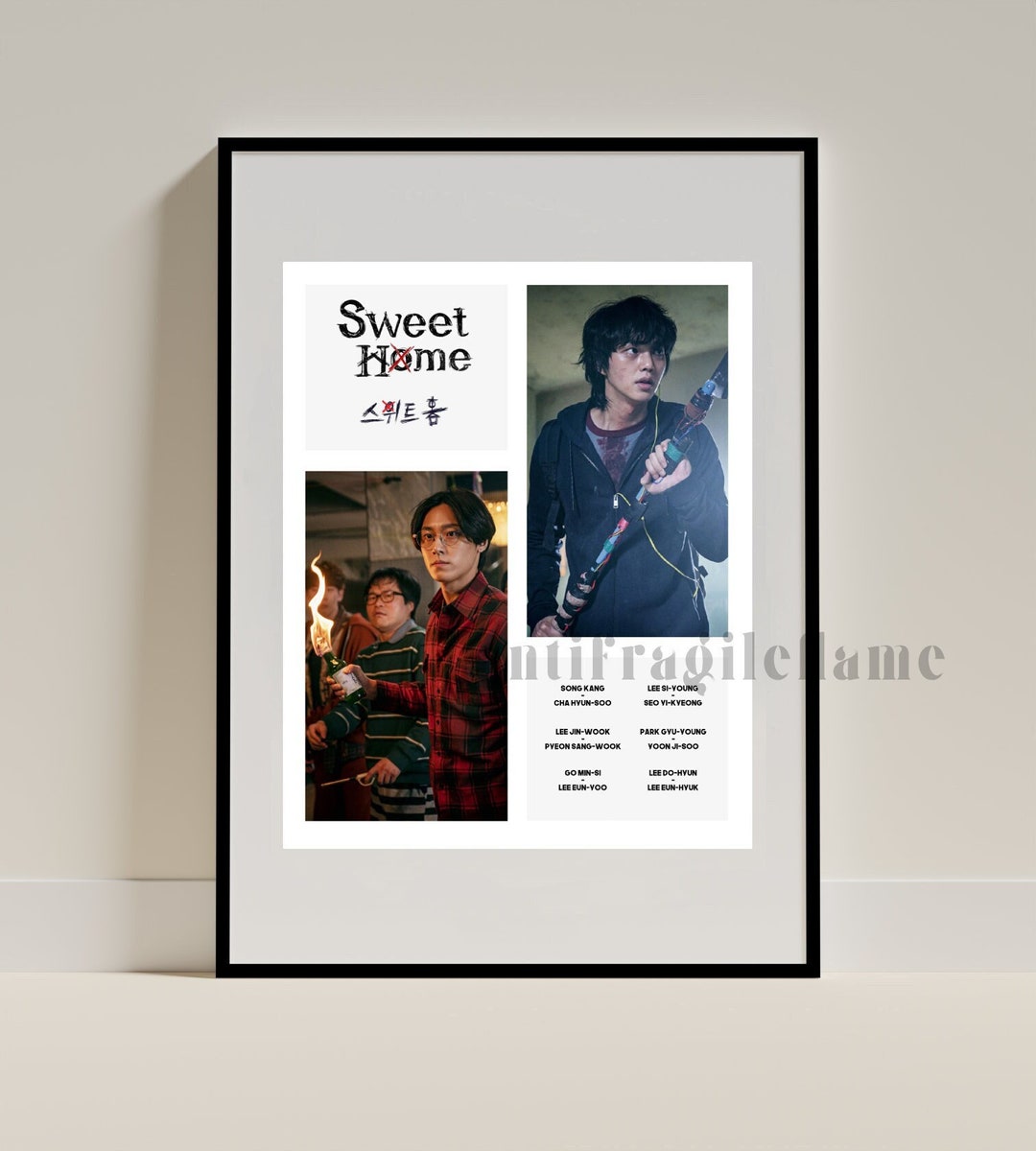 Sweet Home K-drama Poster — DIGITAL DOWNLOAD — Wall Art Print - Etsy