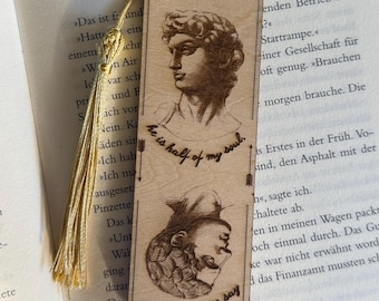 Achilles, Greek mythology wooden bookmark, The Song of Achilles