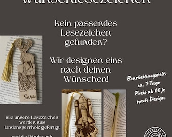 Custom bookmarks, bookmarks personalized with desired design