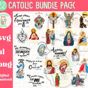 Catholic sublimation svg/ Catholic sublimation designs/ Jesus Christ svg/ Saint Michael the Archangel svg/ Virgin Mary svg