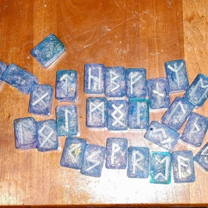 Resin Runes Pieces