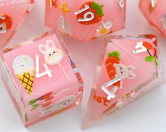 Rabbit Relax- polyhedral set [Sharp Edge] Hand made