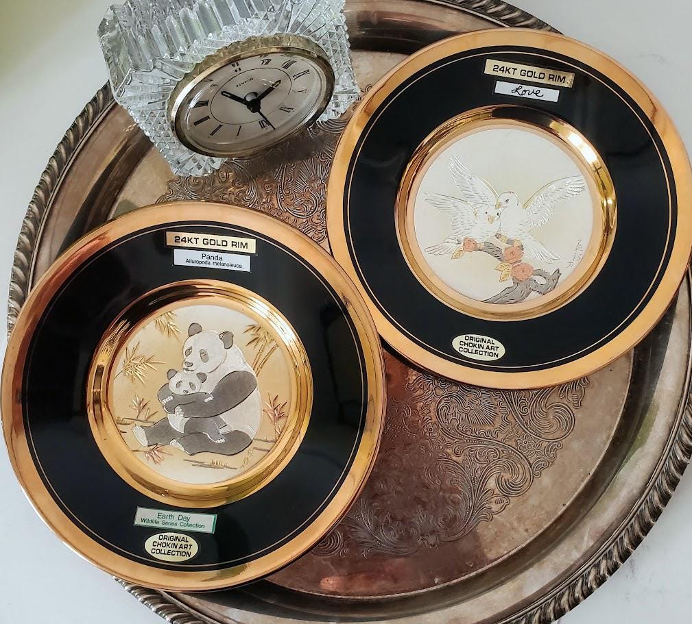 24k Plate Japan - Etsy