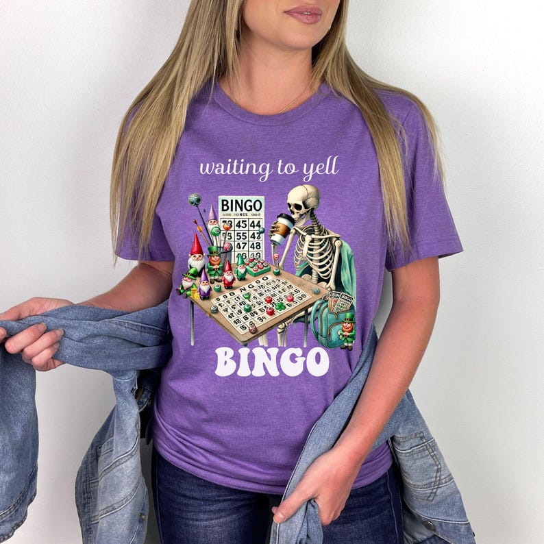 Funny Bingo T-shirt, Cute Bingo Shirt, Bingo Birthday Gift, Bingo ...