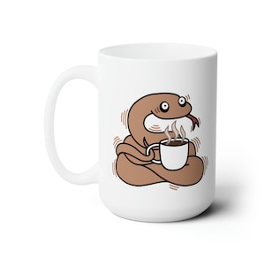 Caffeinated Snek - 15oz Mug