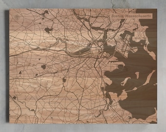 Boston City Street Map