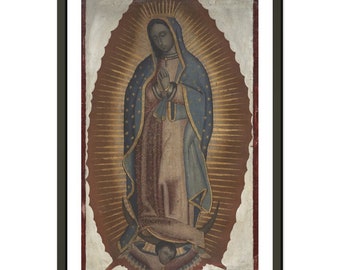 Our Lady of Guadalupe, Fine Art Print. Over One Dozen Sizes. - Etsy