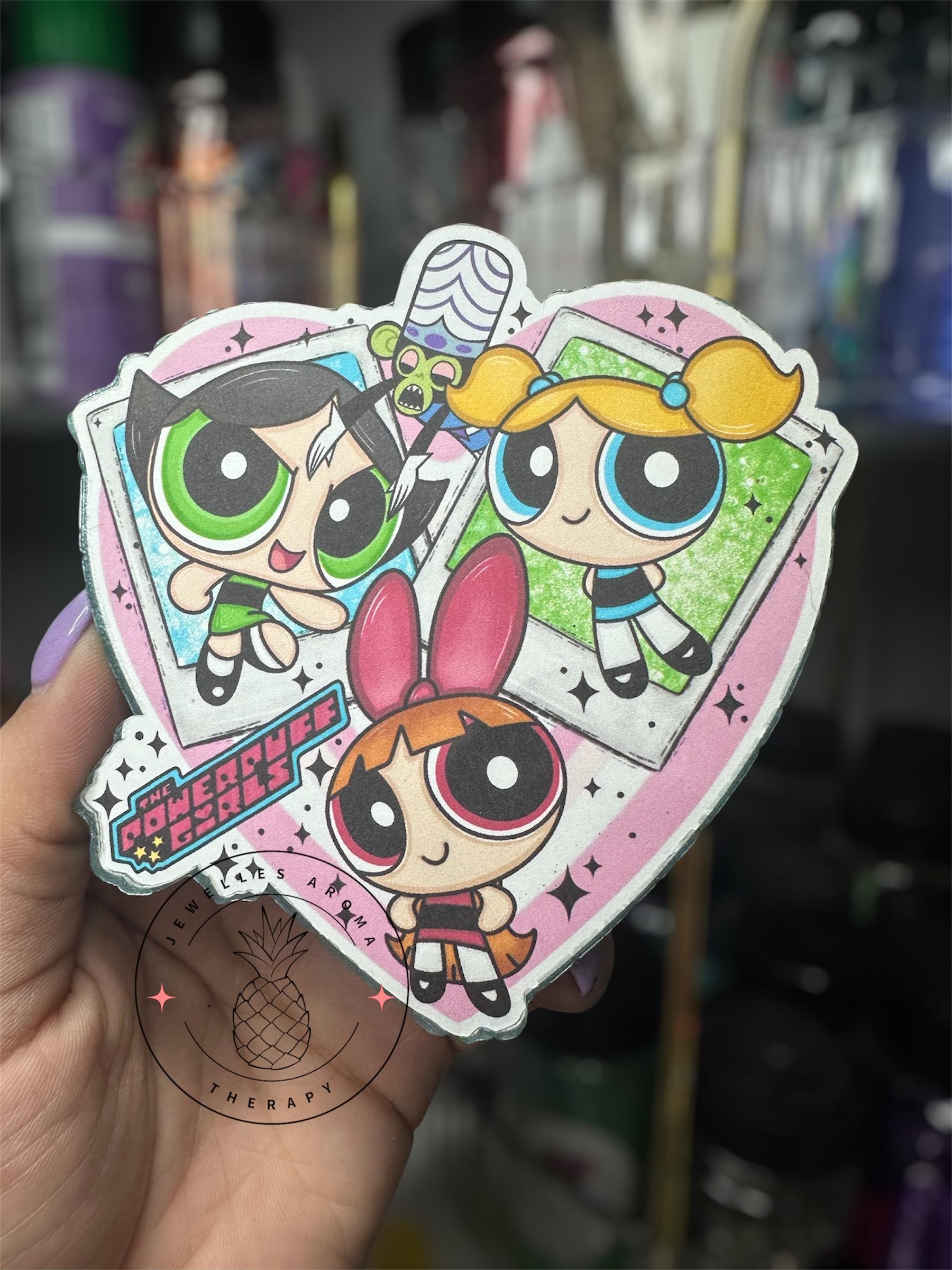Powerpuff Girls Kosmetiktasche Mit Herzmotiv – Ideal Für Reisen & Geschenke